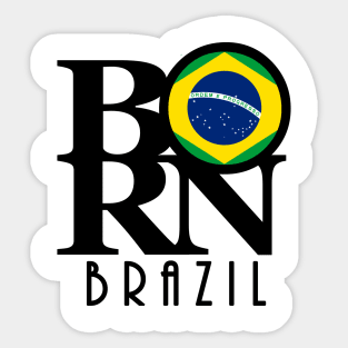 BORN Brazil Sticker